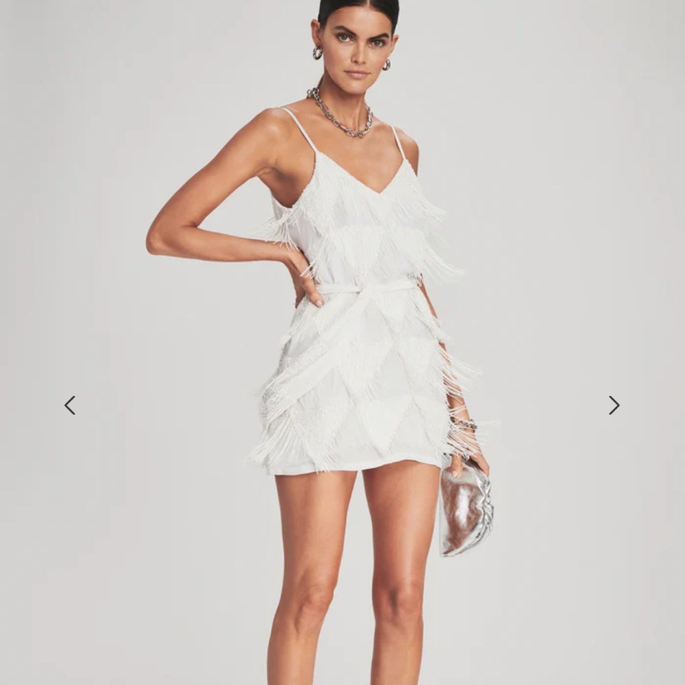 Retrofete Sequin Dress - CLAIRE SEQUIN FRINGE DRESS